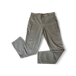 Everlane Uniform Mens 32 x 34 Performance Chino Slate Grey Stretch Casual Work